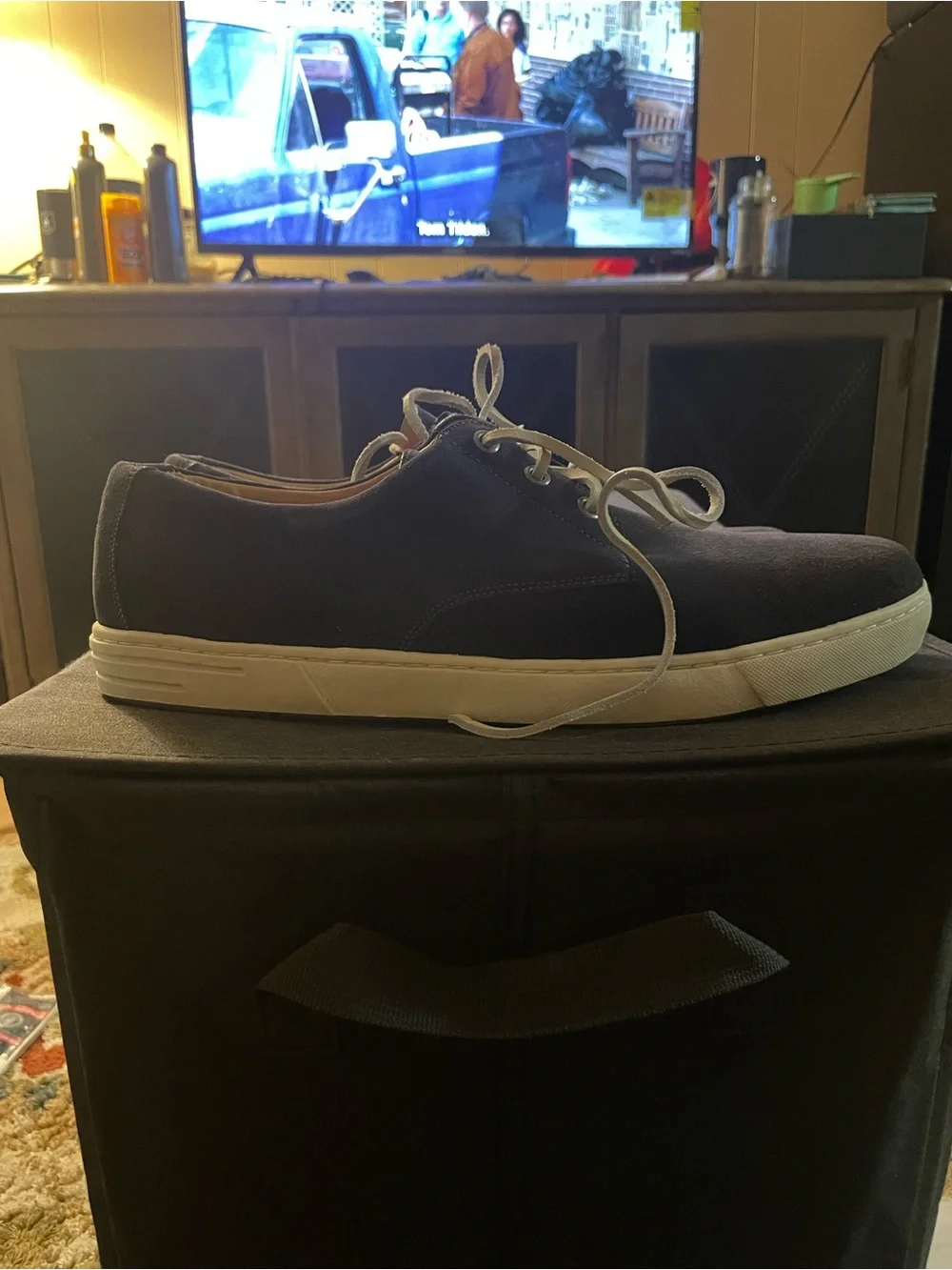 Peter Millar Summertime Suede Sneaker Men’s Size 11 READ DESCRIPTION